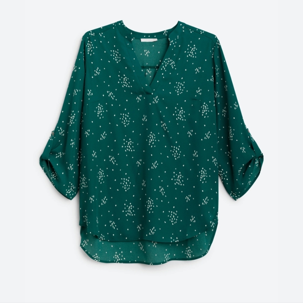 Split Neck Blouse Stitchfix